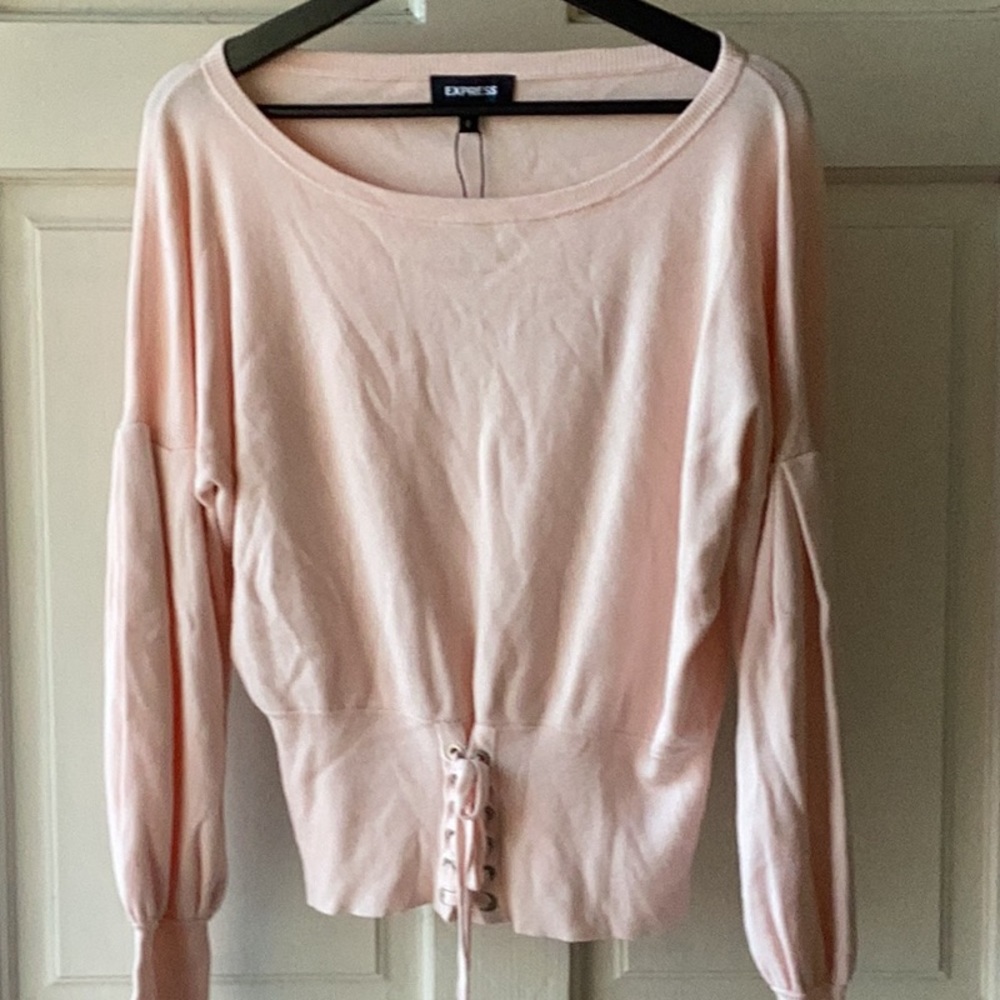 Brand New Express sweater in a coral color